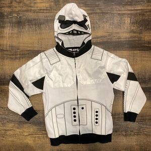 NWOT Star Wars Storm Trooper zipper hoodie